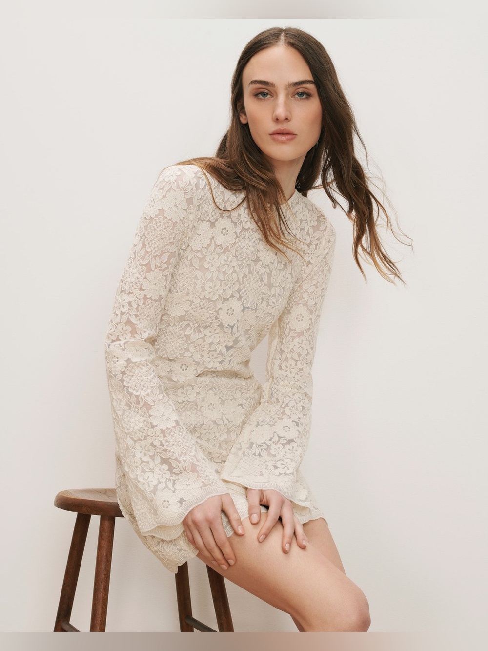 Veronica Beard Teresia Lace Mini Dress Size 8